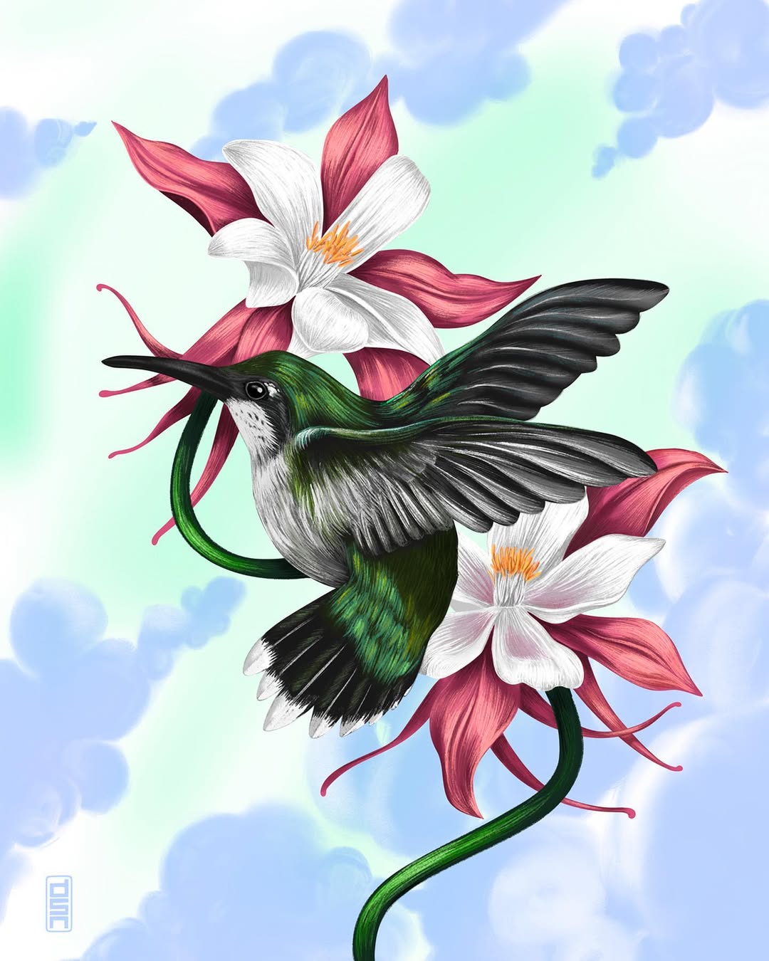 Hand-drawn illustration
